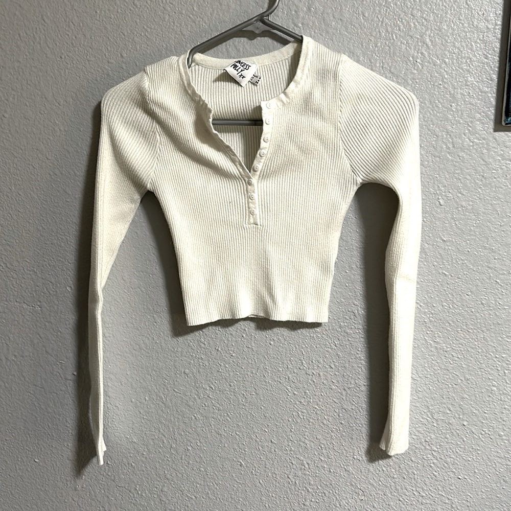 Princess Polly crop top size 4